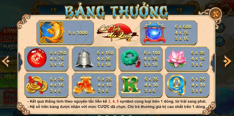 Slot Game Cá Chép Hoá Rồng tại VaoBet Đỉnh Cao Quay Hũ Tài Lộc Bất Ngờ