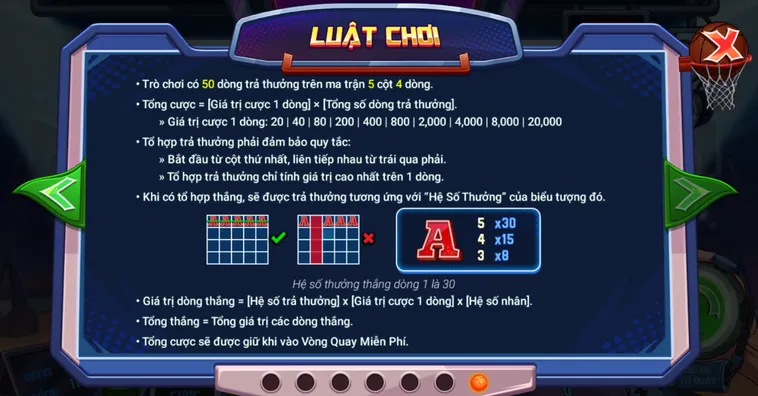 Chinh Phục Nổ Hũ Cao Thủ Bóng Rổ tại VaoBet Với Những Pha Quay Hũ Đỉnh Cao