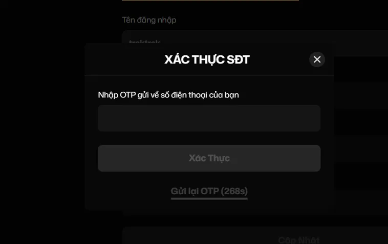 Xác Thực Số Điện Thoại Để Kích Hoạt Tài Khoản Của Bạn
