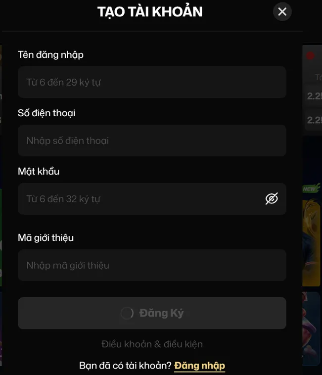 Đăng Ký VaoBet Chi Tiết Các Bước Sở Hữu Tài Khoản Cá Cược Chính Chủ Uy Tín