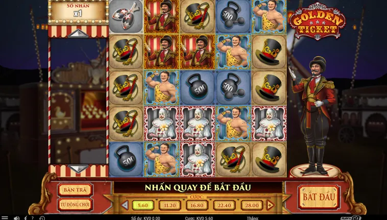 Game Nhanh Golden Ticket Tại Vaobet Săn Tìm Tấm Vé Vàng Đổi Đời Mỗi Ngày