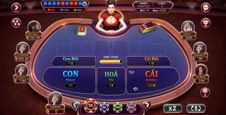 Table Game Baccarat Kim Tài Tại Vaobet Trải Nghiệm Đánh Bài Đẳng Cấp Thượng Lưu