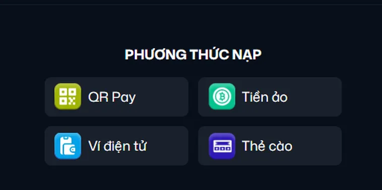 Các Phương Thức Nạp Tiền Tại VaoBet Tối Ưu Hóa Giao Dịch Với Các Phương Thức Thanh Toán Hiện Đại An Toàn
