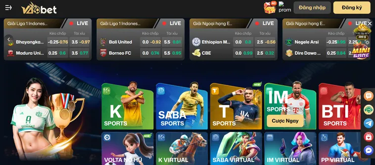 Cổng Game VaoBet - Nơi Hội Tụ Đa Dạng Các Loại Trò Chơi Ăn Tiền Hấp Dẫn Nhât