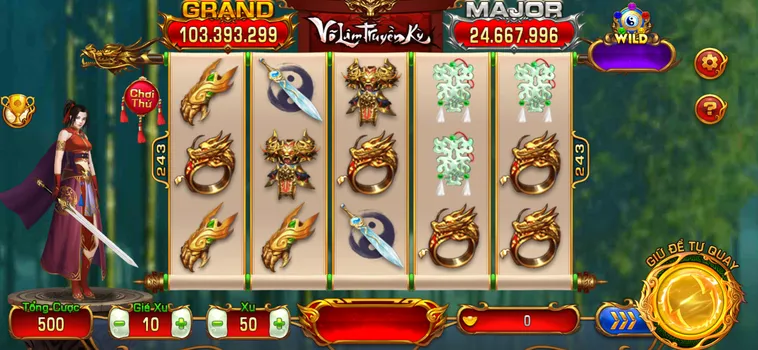 Trải Nghiệm Slot Game Võ Lâm Truyền Kỳ Tại VaoBet Với Tỷ Lệ Thắng Siêu Khủng