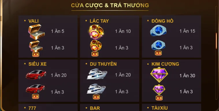Trải Nghiệm Đỉnh Cao Slot Game Xèng Dubai Tại VaoBet Đẳng Cấp Hoàng Gia