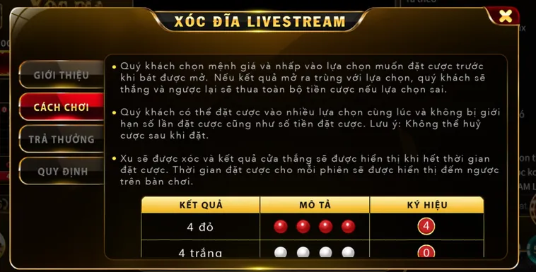 Trải Nghiệm Đỉnh Cao Xóc Đĩa Live tại VaoBet Với Công Nghệ Truyền Hình Trực Tiếp Sắc Nét